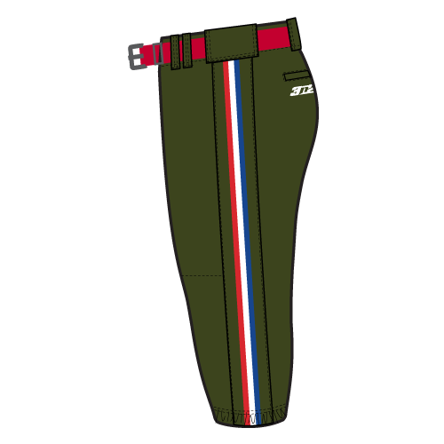 Rise Sublimated Knicker - Army Green