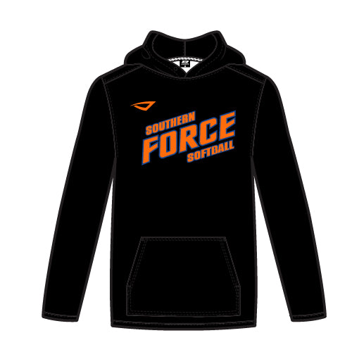 Southern Force Mens LS Stealth Hoodie - Black