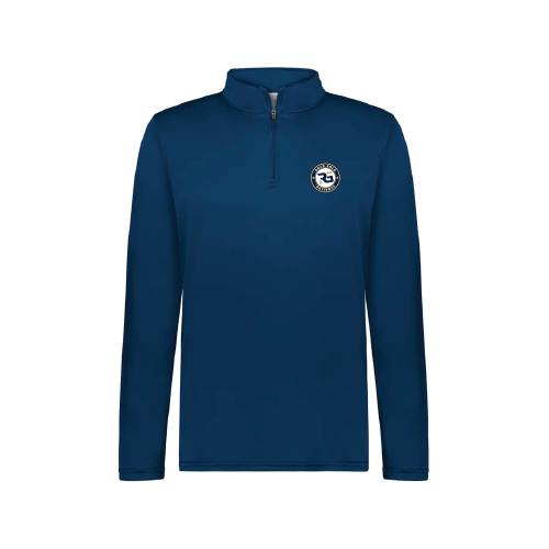 Rock Gold National Mens LS 1/4 Zip - Navy