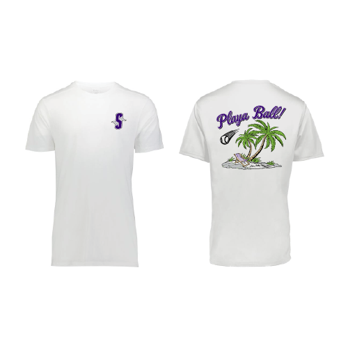 Scorps Mens SS Tri Blend - White