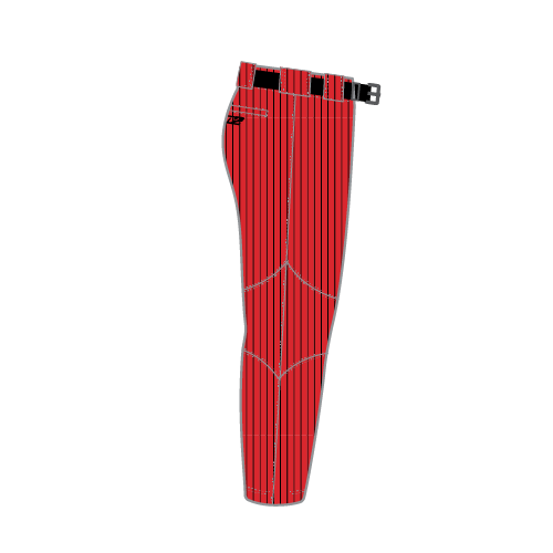 Rise Sublimated Pro Clutch Pant - Red/Black Pin