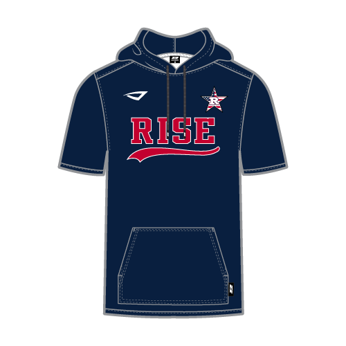 Rise Mens Sublimated SS Stealth Hoodie - Navy