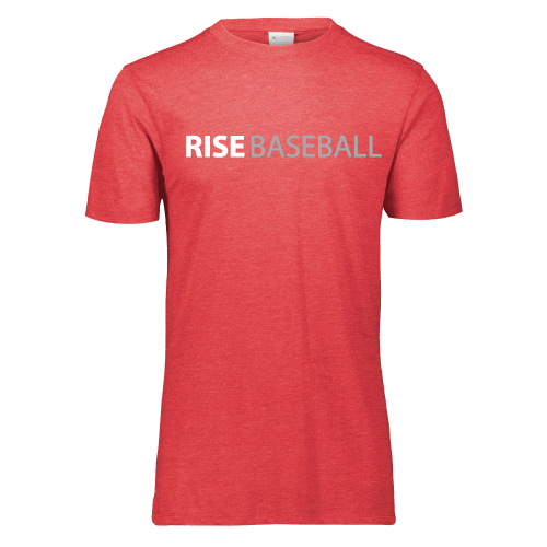 Rise Mens SS Tri Blend - Red