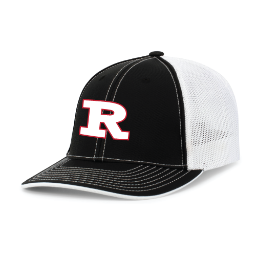 Rise Trucker Hat - Black/White