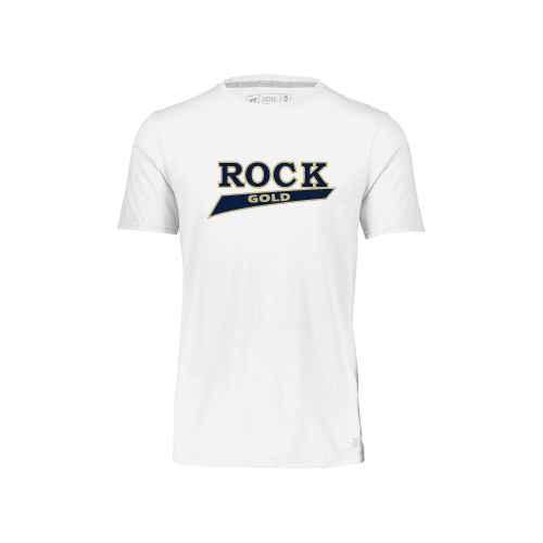 Rock Gold National Mens SS Cotton Tee - White