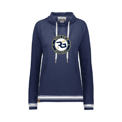 Rock Gold National Womens Lightweight Hoodie - Navy