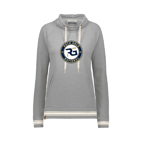 Rock Gold National Womens Lightweight Hoodie - Grey