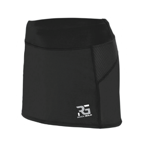 Rock Gold Softball Womens Skort - Black
