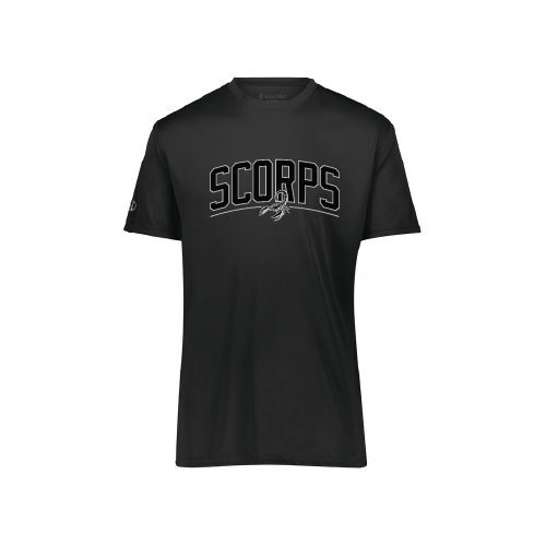 Scorps Mens SS Cotton Tee - Black