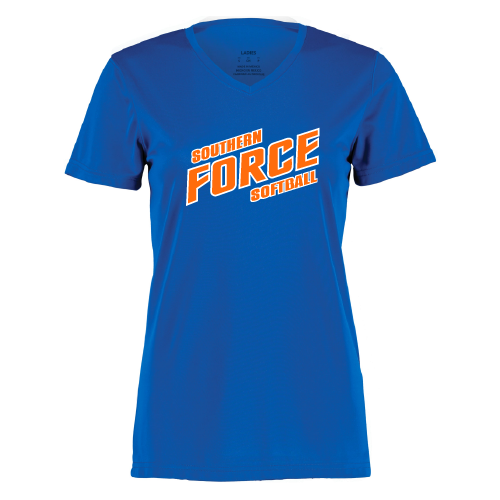 Southern Force Womens SS Dri Fit - Royal